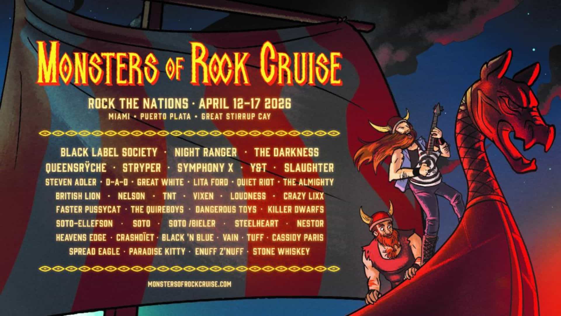 Monsters of Rock Cruise 2026