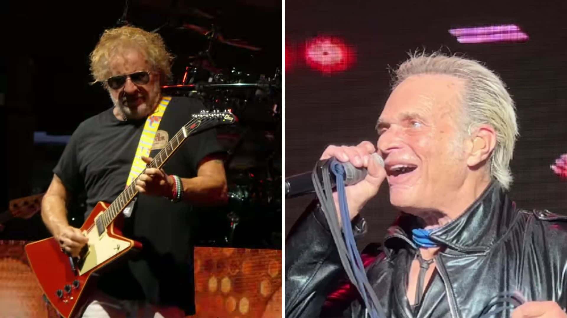 Sammy Hagar David Lee Roth