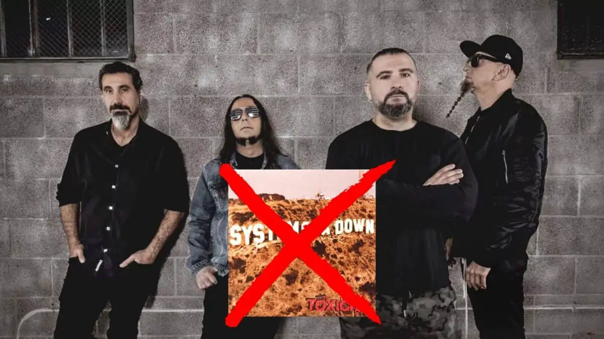 System Of A Down Toxicity Removed From Spotify