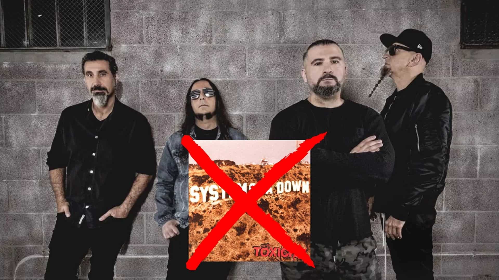 System Of A Down Toxicity Removed From Spotify
