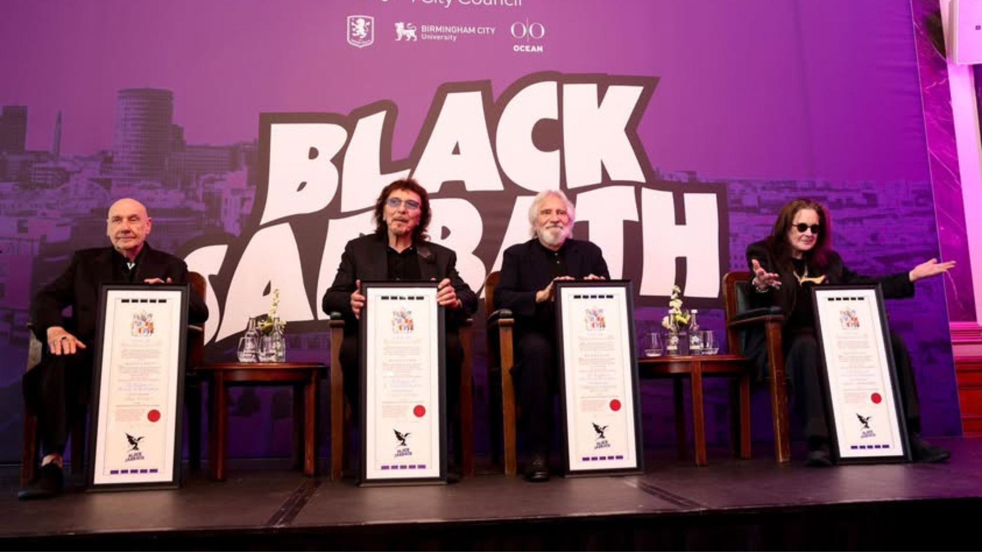 Black Sabbath The Freedom Of The City Of Birmingham
