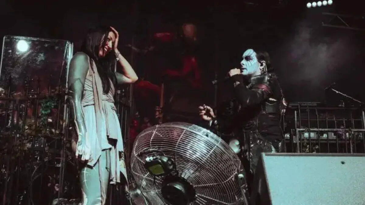 Dani Filth Proposal At Download Festival