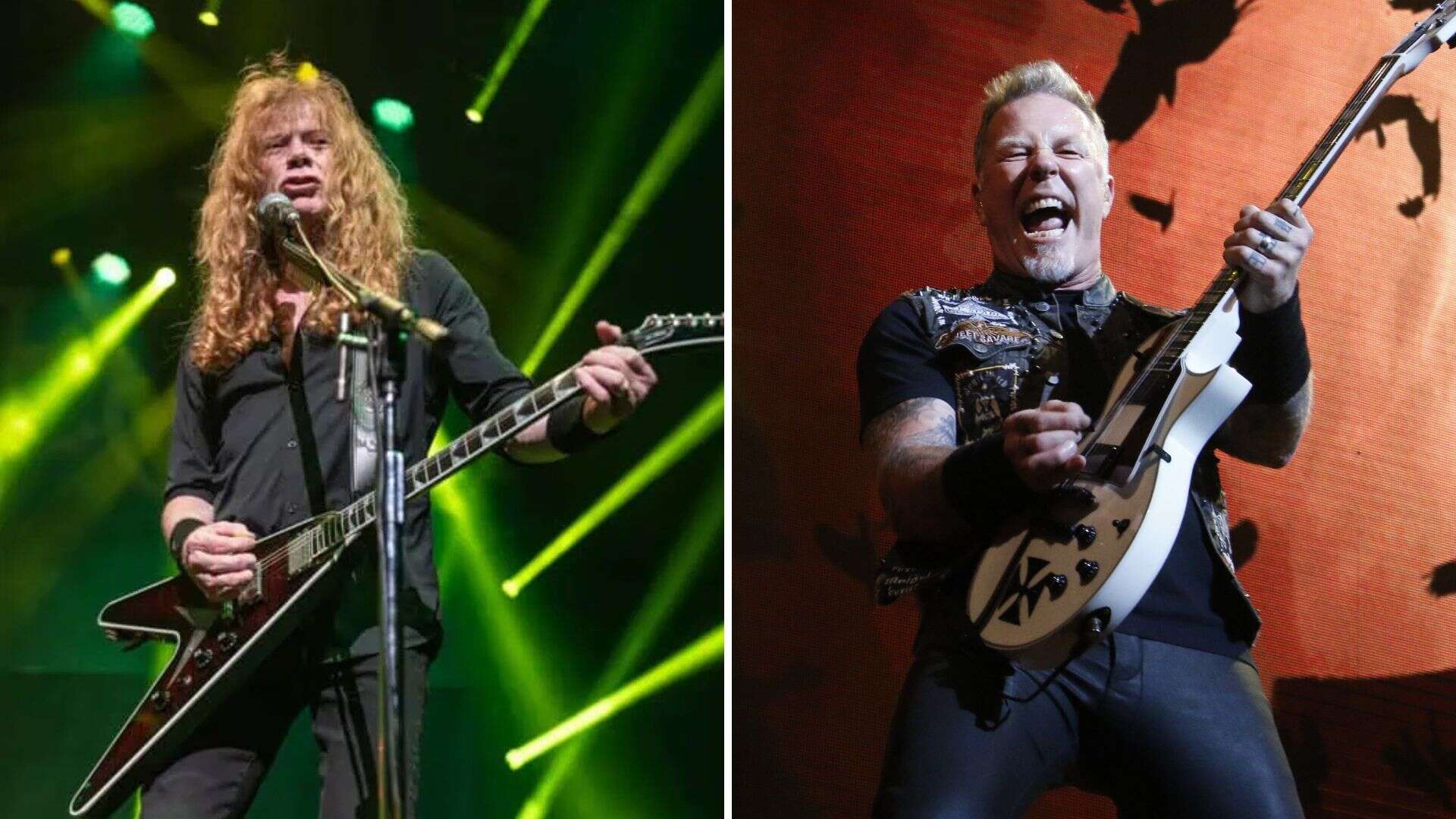 Dave Mustaine James Hetfield