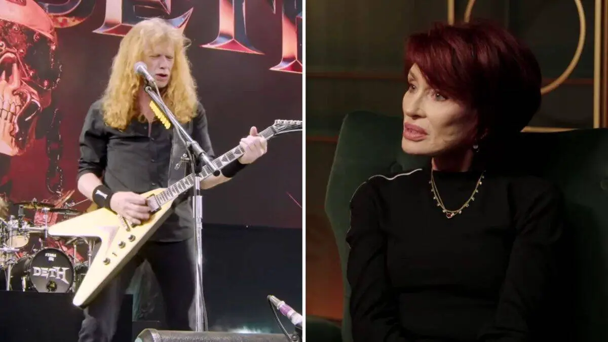 Dave Mustaine Sharon Osbourne
