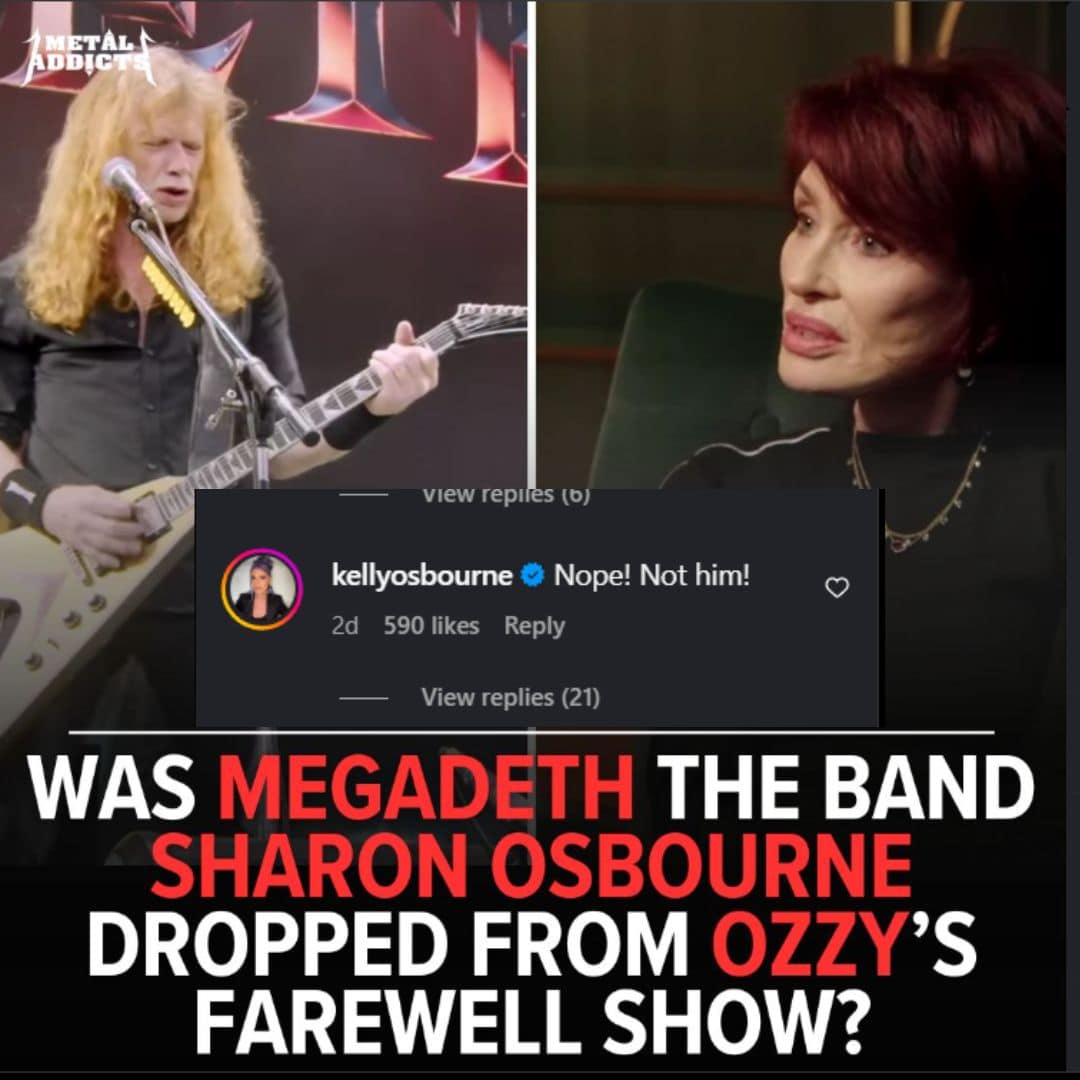 Kelly Osbourne Responds To Megadeth Rumors