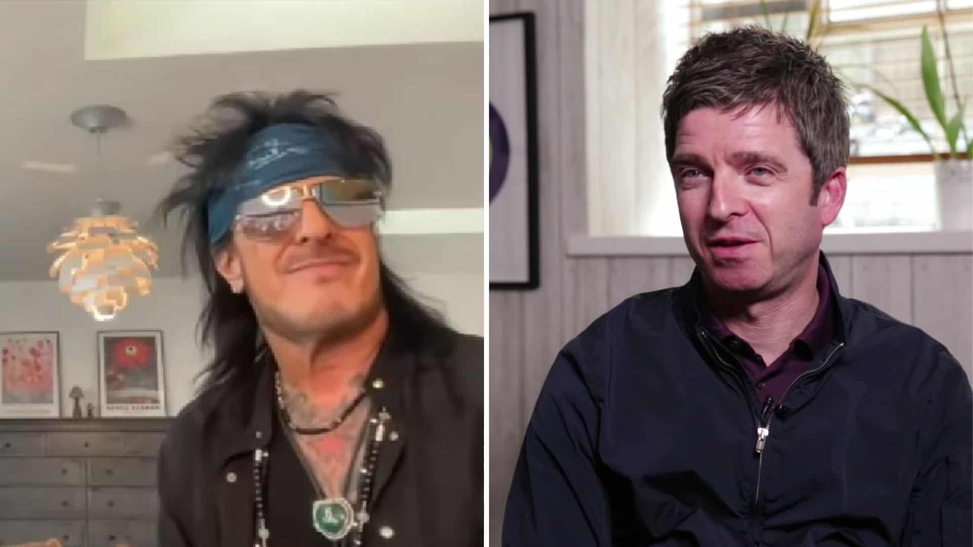 Nikki Sixx Noel Gallagher