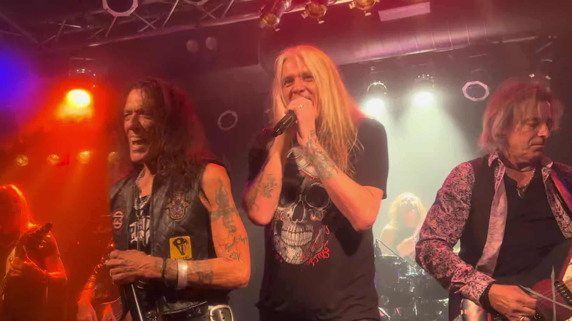 Stephen Pearcy Sebastian Bach