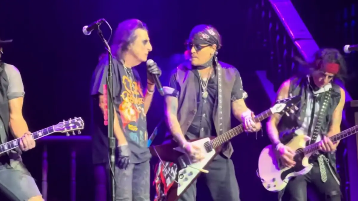 Alice Cooper Johnny Depp Paranoid