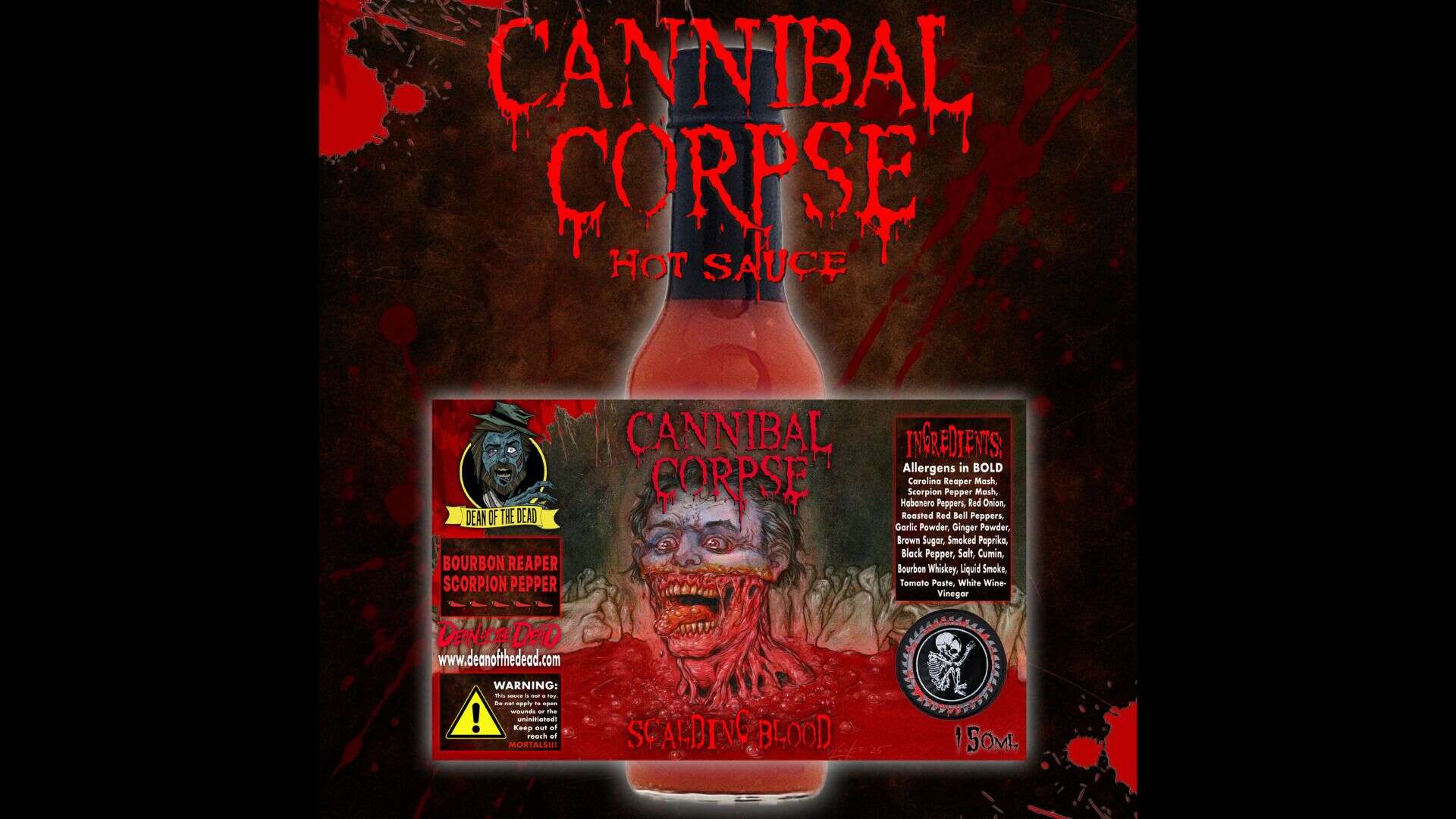 Cannibal Corpse Hot Sauce