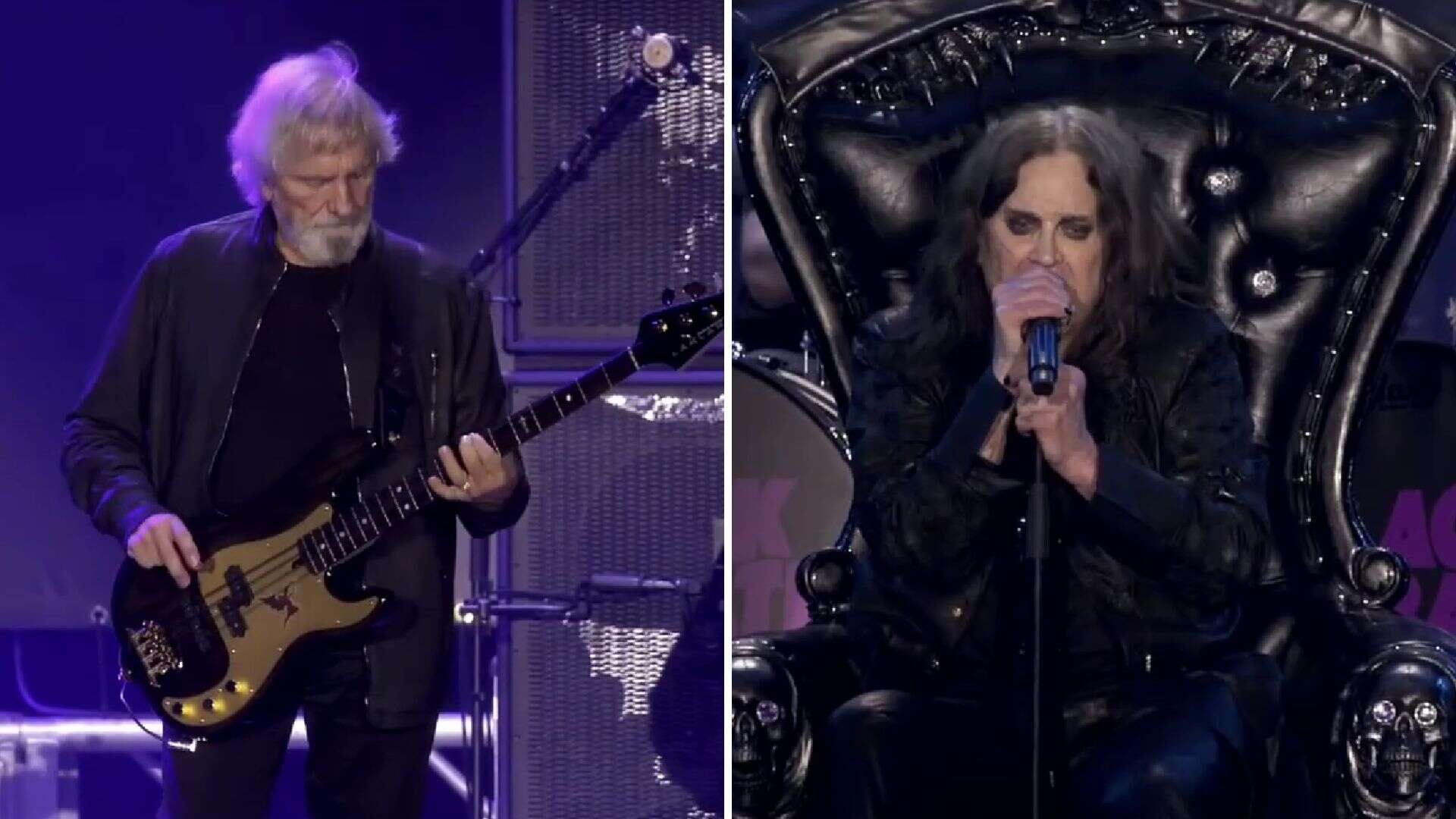 Geezer Butler Ozzy Osbourne