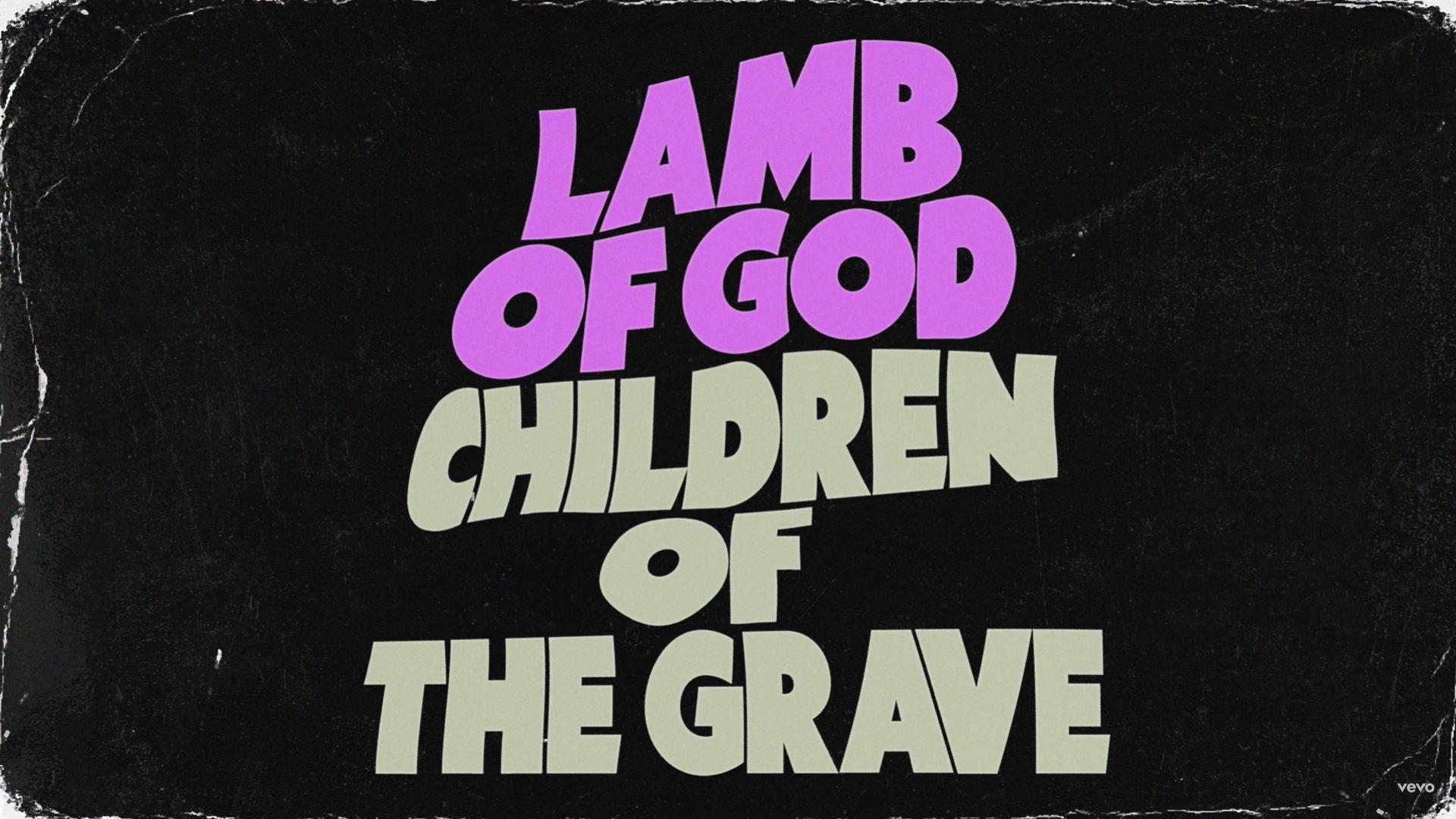 Lamb of God Children Of The Grave Black Sabbath
