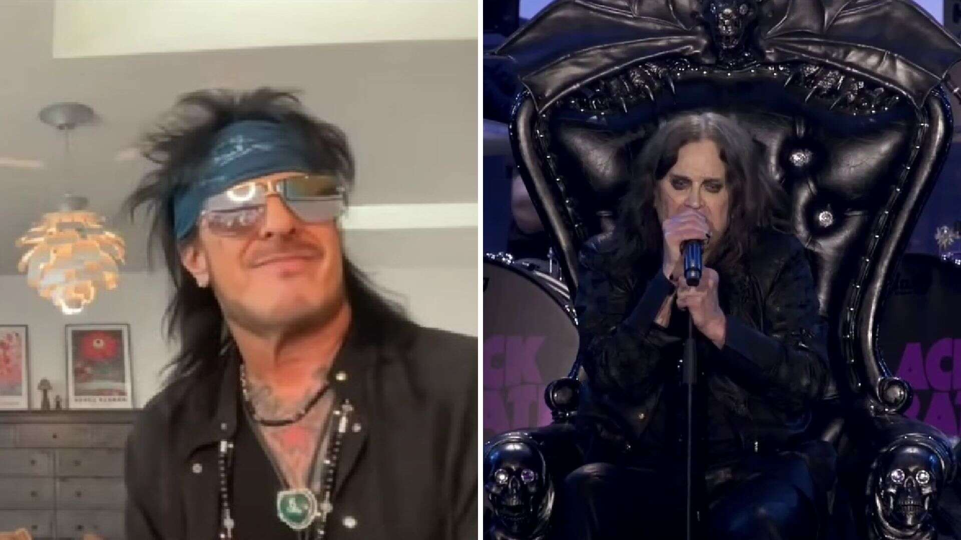 Nikki Sixx Ozzy Osbourne