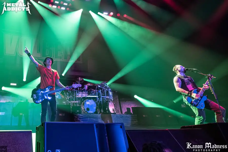 Photos: VOLBEAT With HALESTOM At Kia Forum