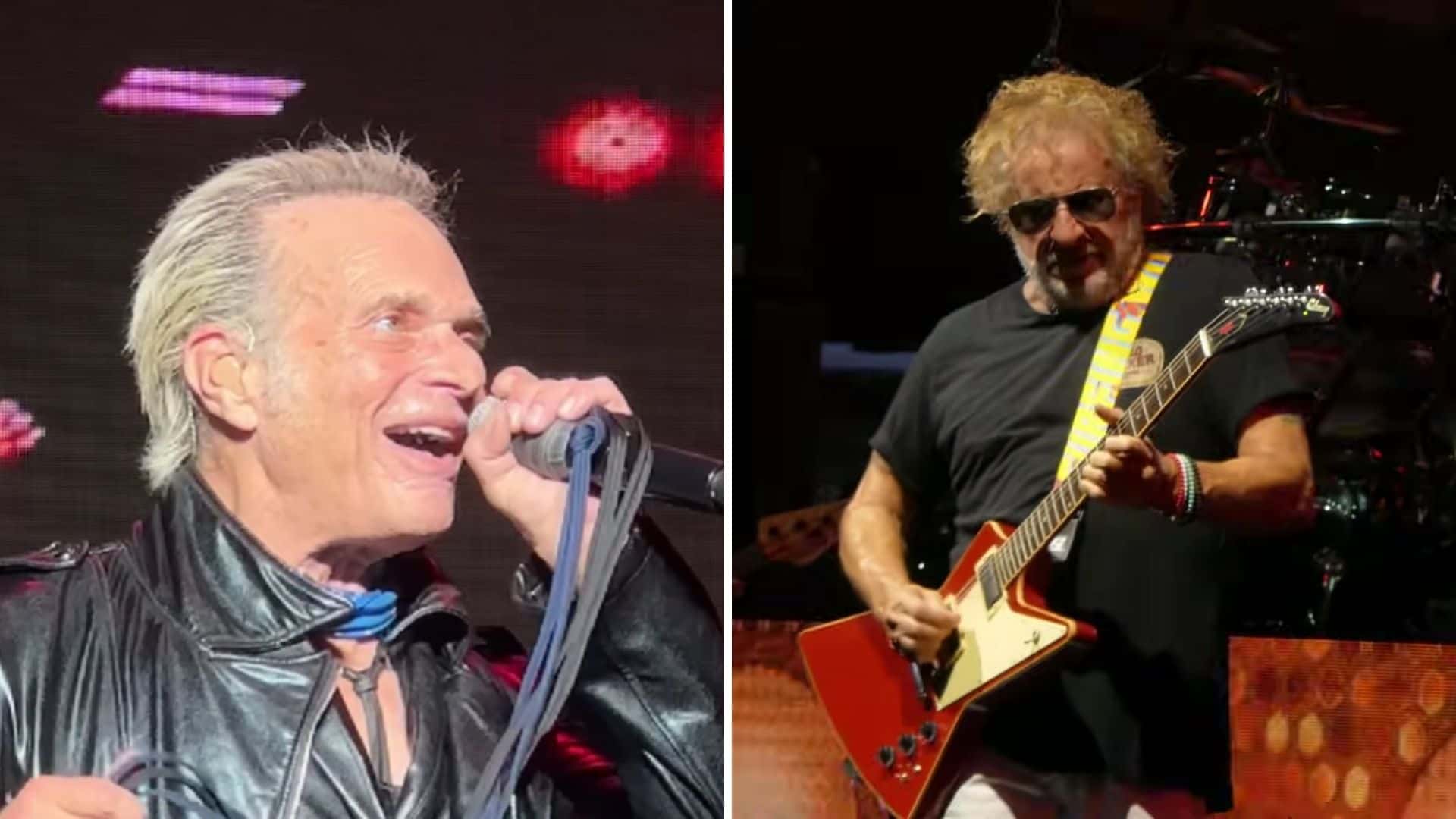 David Lee Roth Sammy Hagar