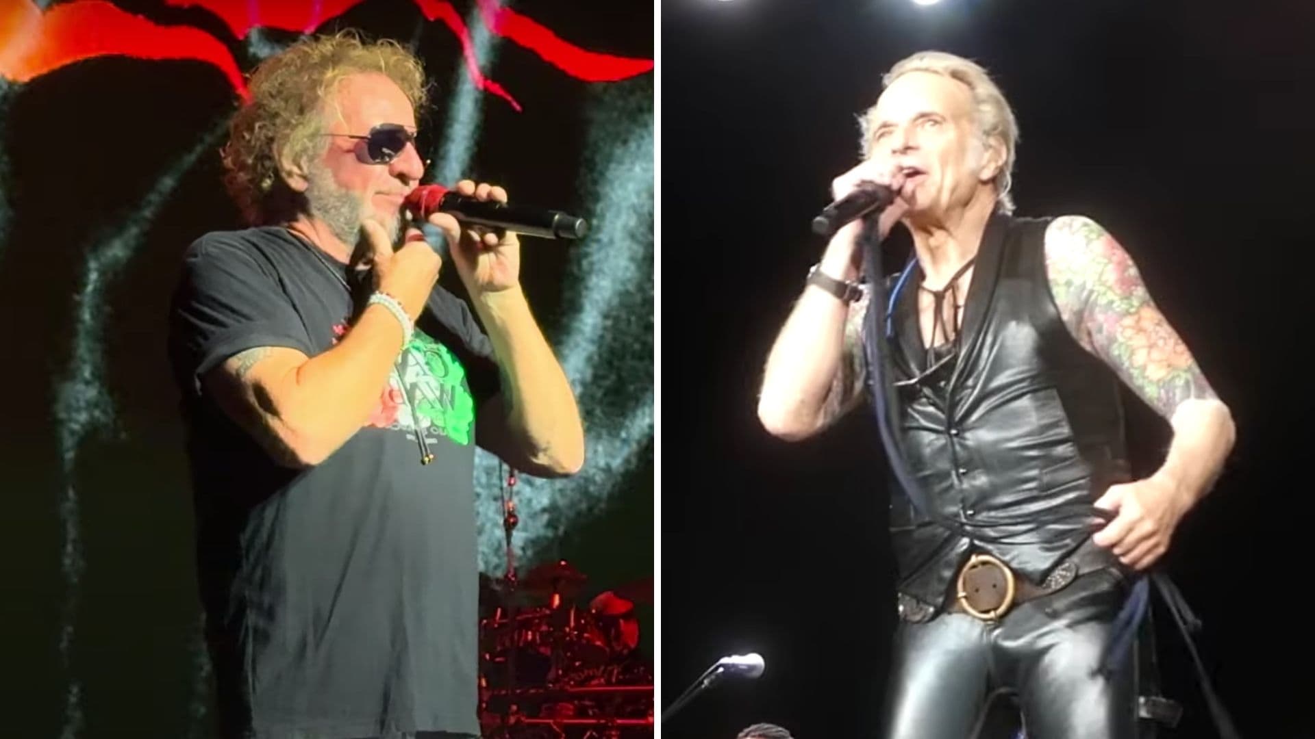 Sammy Hagar David Lee Roth