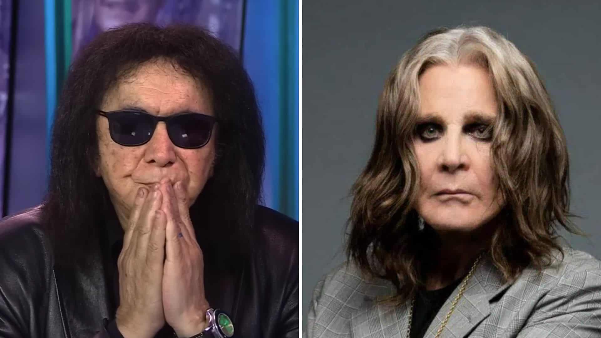 Gene Simmons Ozzy Osbourne