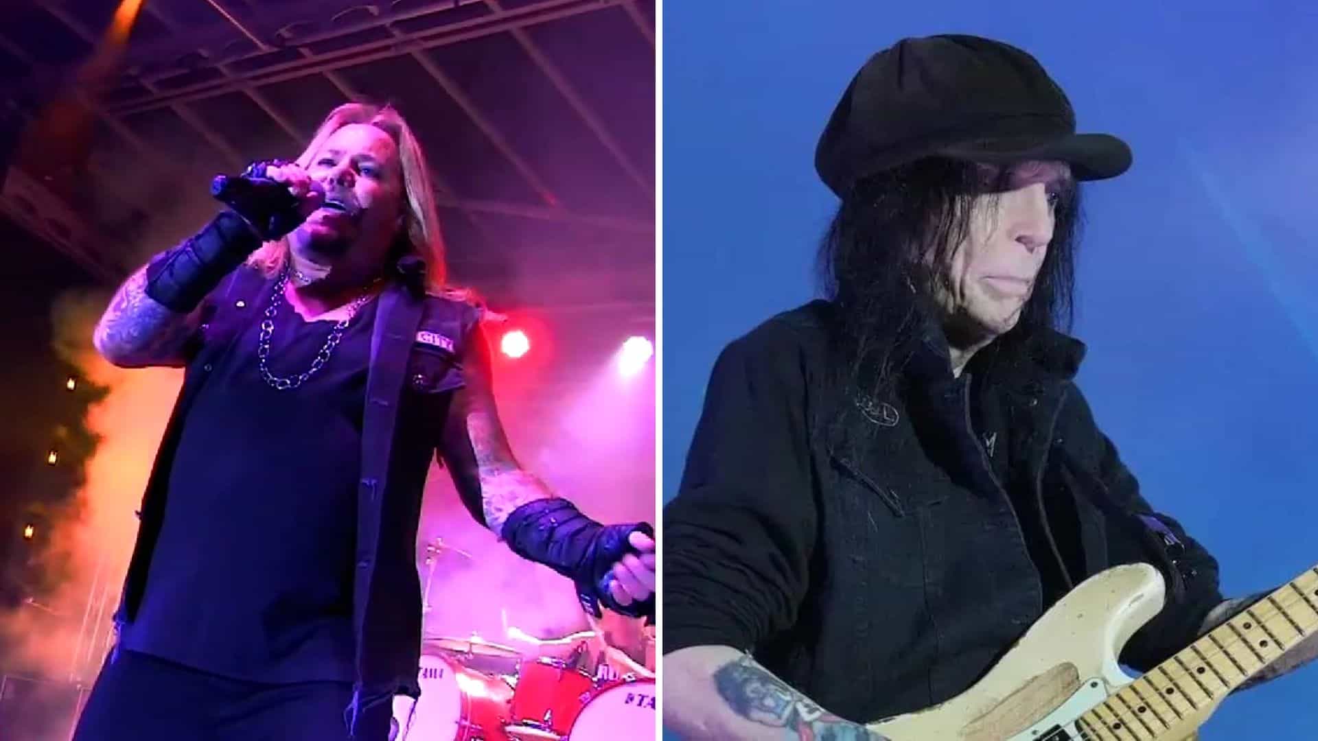 Vince Neil Mick Mars