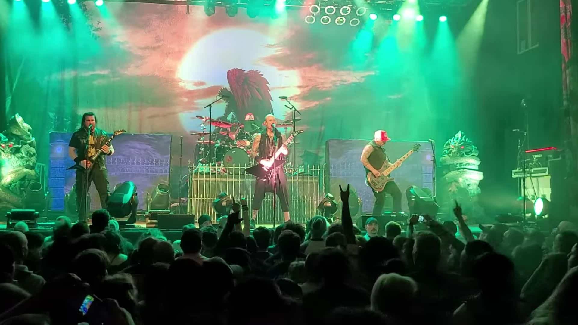 Trivium Live With New Drummer Alex Rudinger