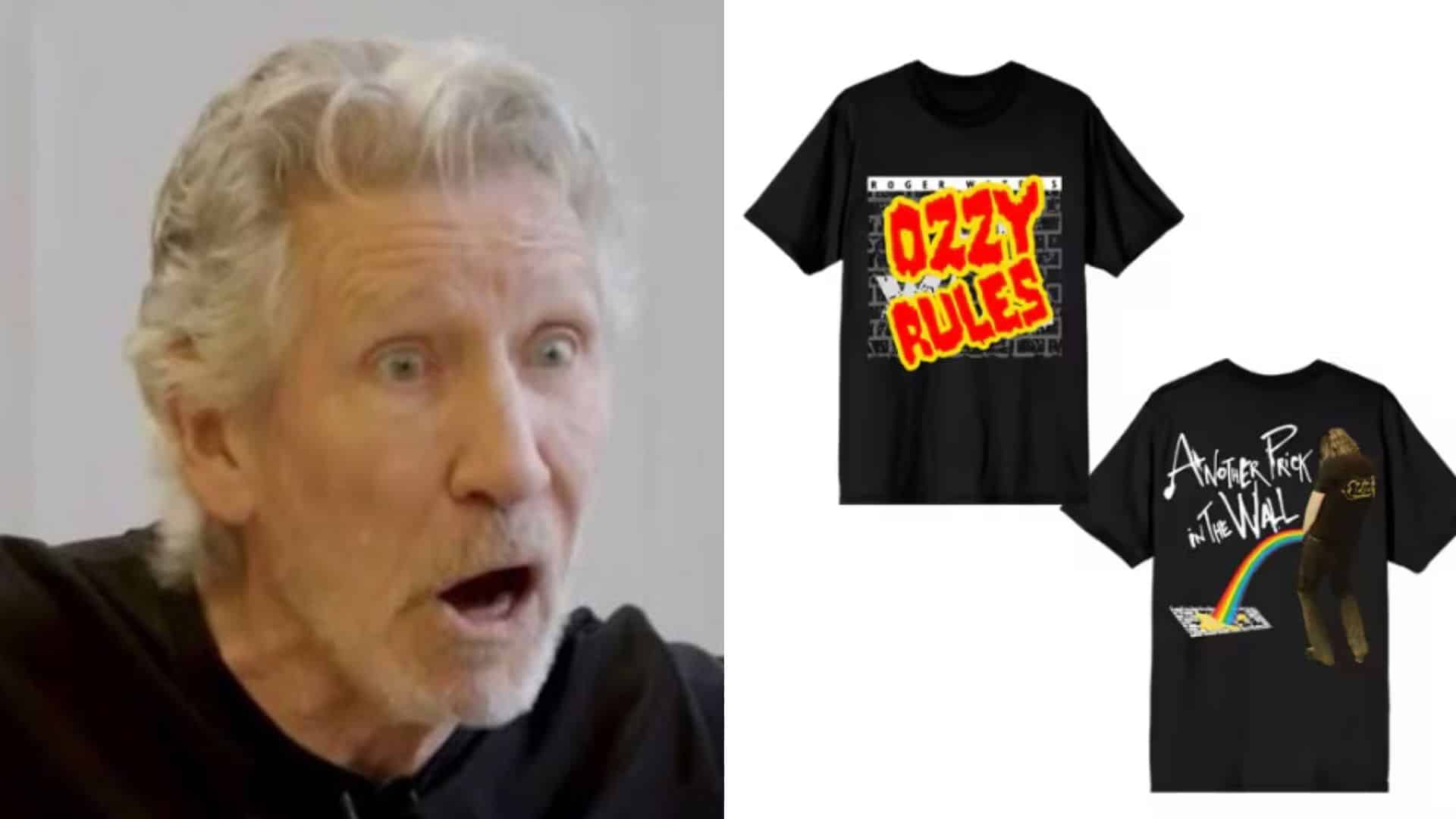 OZZY OSBOURNE’s Store Drops LimitedEdition ROGER WATERS Diss TShirt(02)